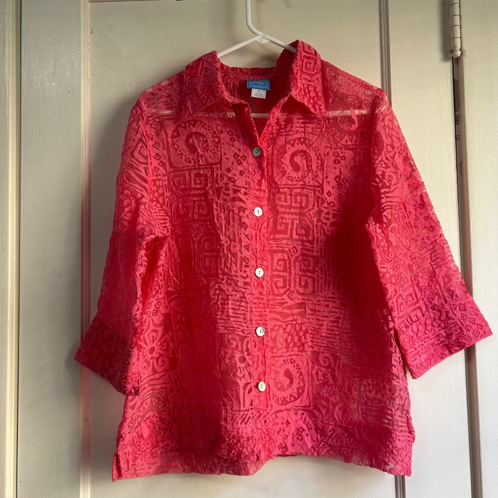 Women’s Lara Lane Pink Blouse - Size 18